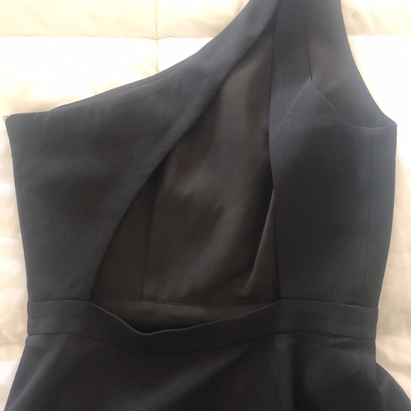 NPD x The Naven Twins Black One-Shoulder Dress - Picture 3 of 3